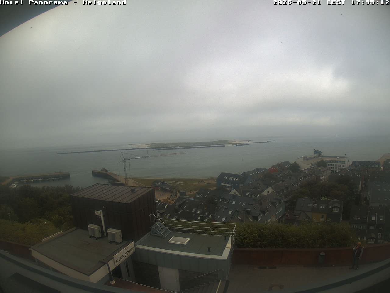 Archiv Foto Webcam Helgoland: Hotel Panorama