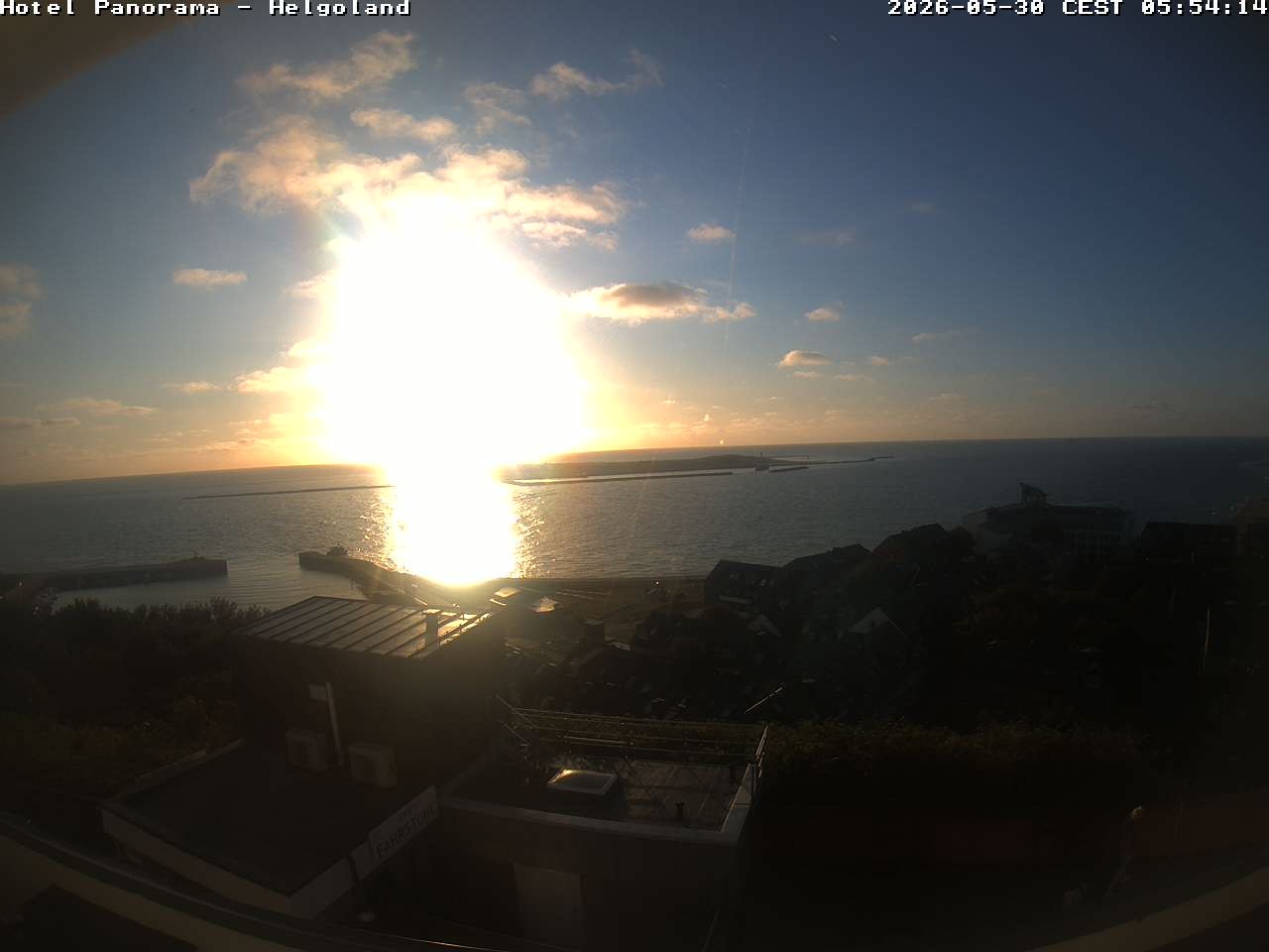 Archiv Foto Webcam Helgoland: Hotel Panorama