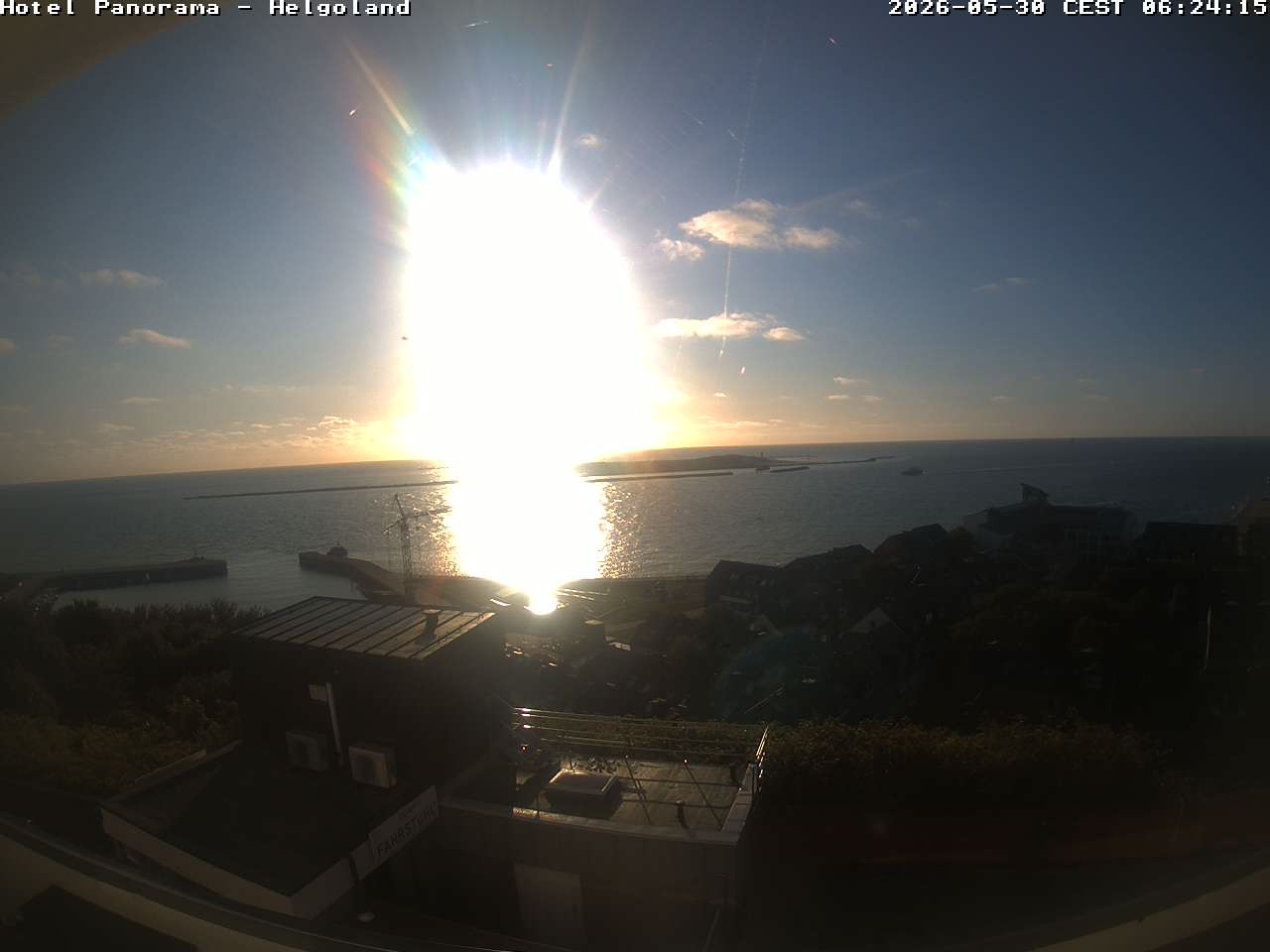 Archiv Foto Webcam Helgoland: Hotel Panorama