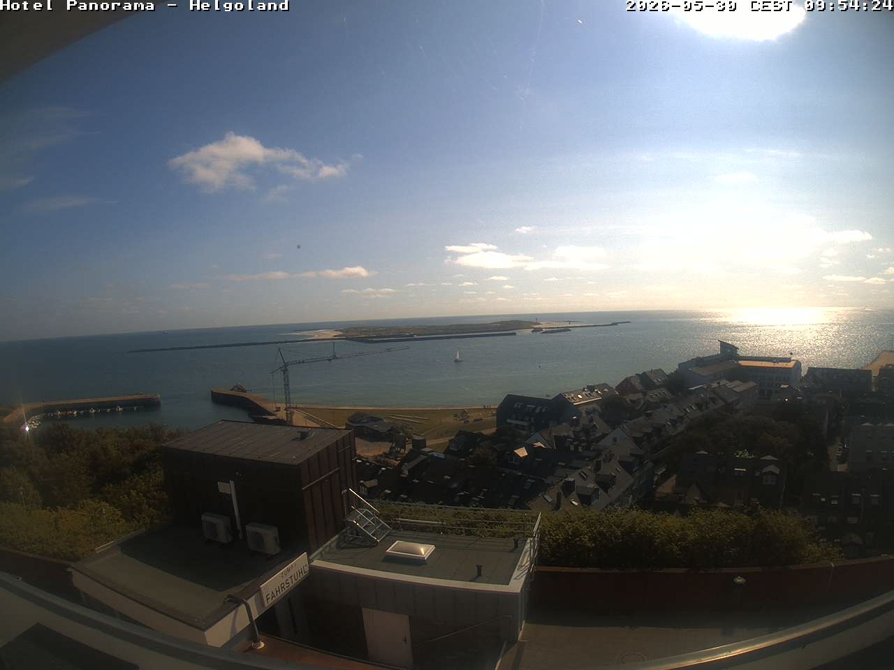 Archiv Foto Webcam Helgoland: Hotel Panorama