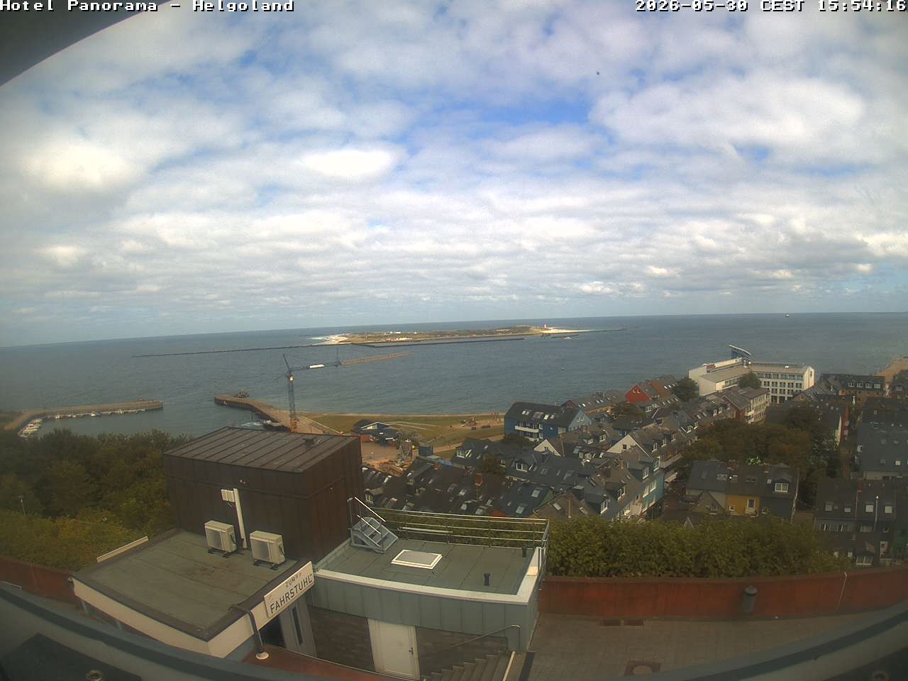 Archiv Foto Webcam Helgoland: Hotel Panorama