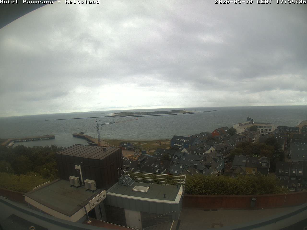 Archiv Foto Webcam Helgoland: Hotel Panorama