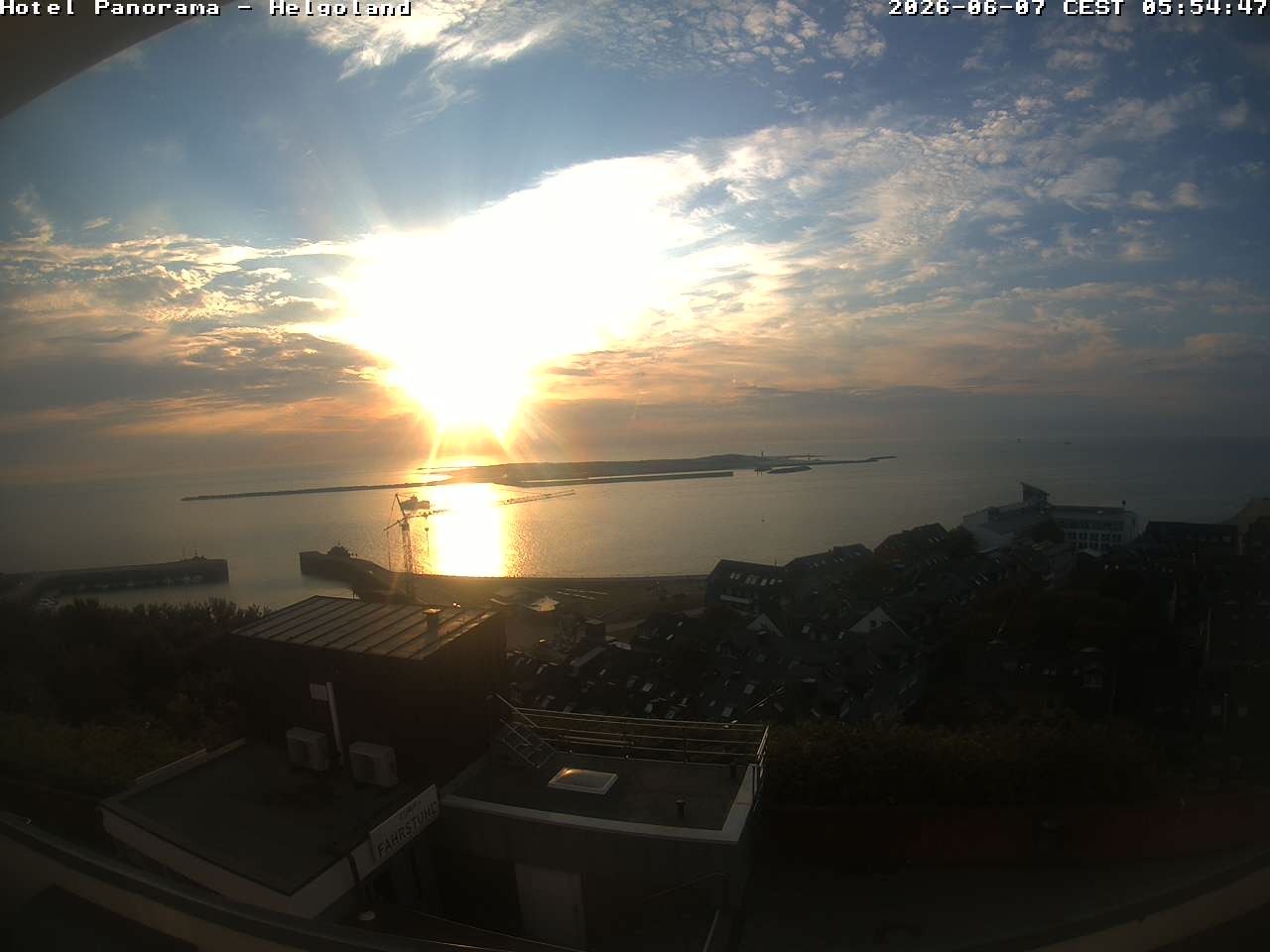 Archiv Foto Webcam Helgoland: Hotel Panorama