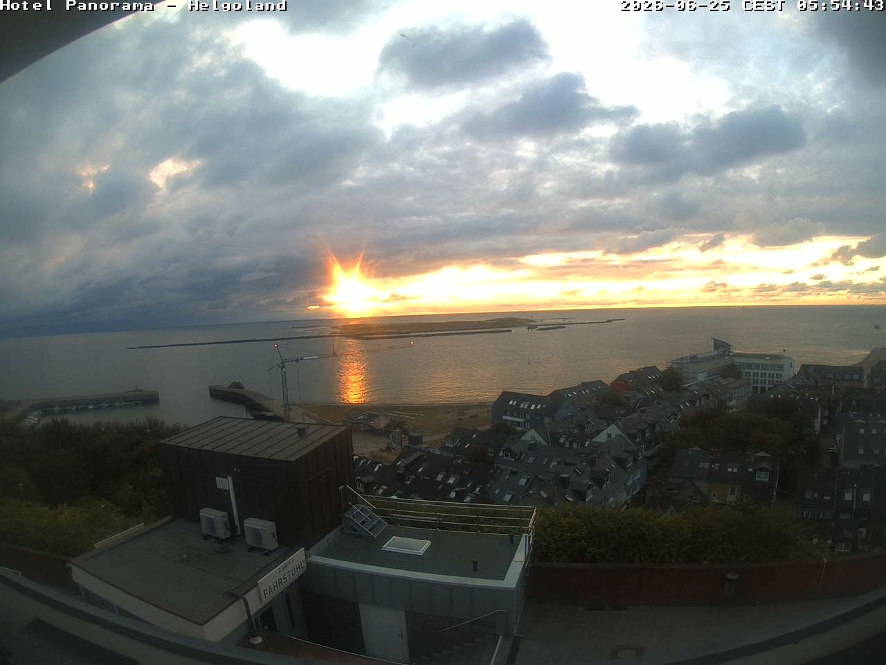 Archiv Foto Webcam Helgoland: Hotel Panorama
