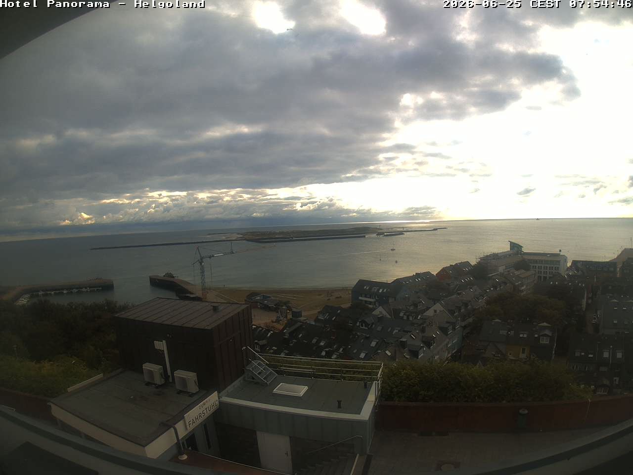 Archiv Foto Webcam Helgoland: Hotel Panorama