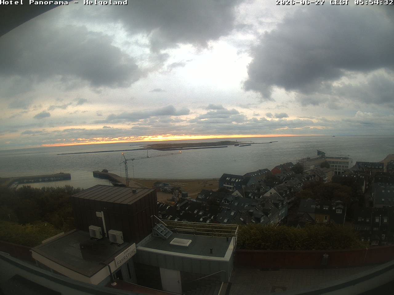 Archiv Foto Webcam Helgoland: Hotel Panorama