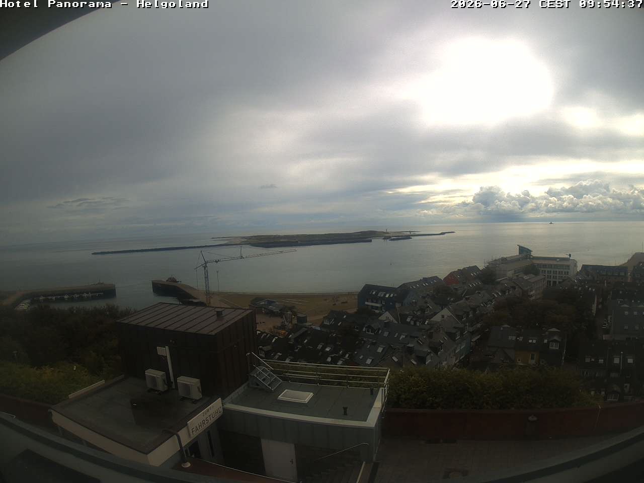 Archiv Foto Webcam Helgoland: Hotel Panorama