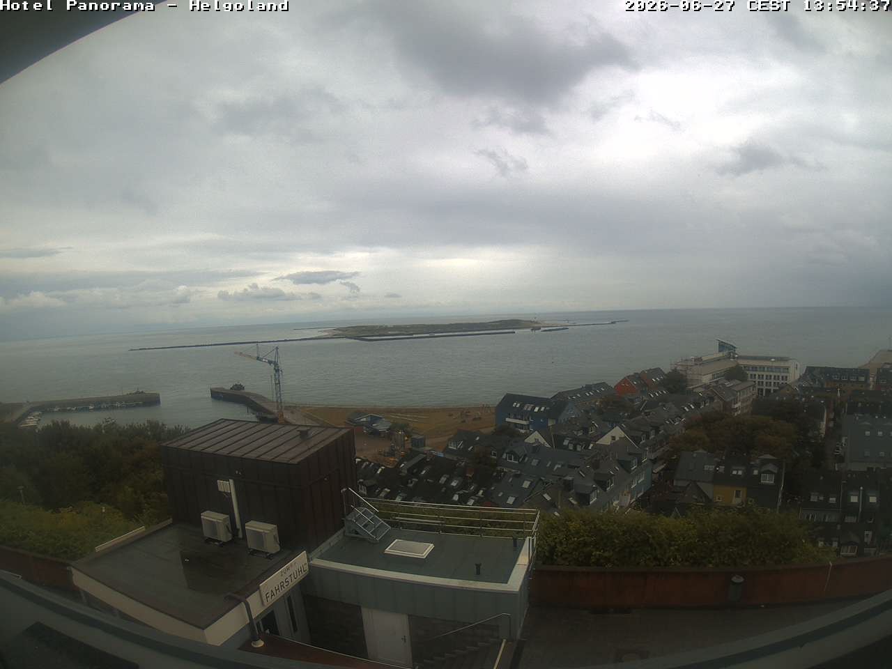 Archiv Foto Webcam Helgoland: Hotel Panorama