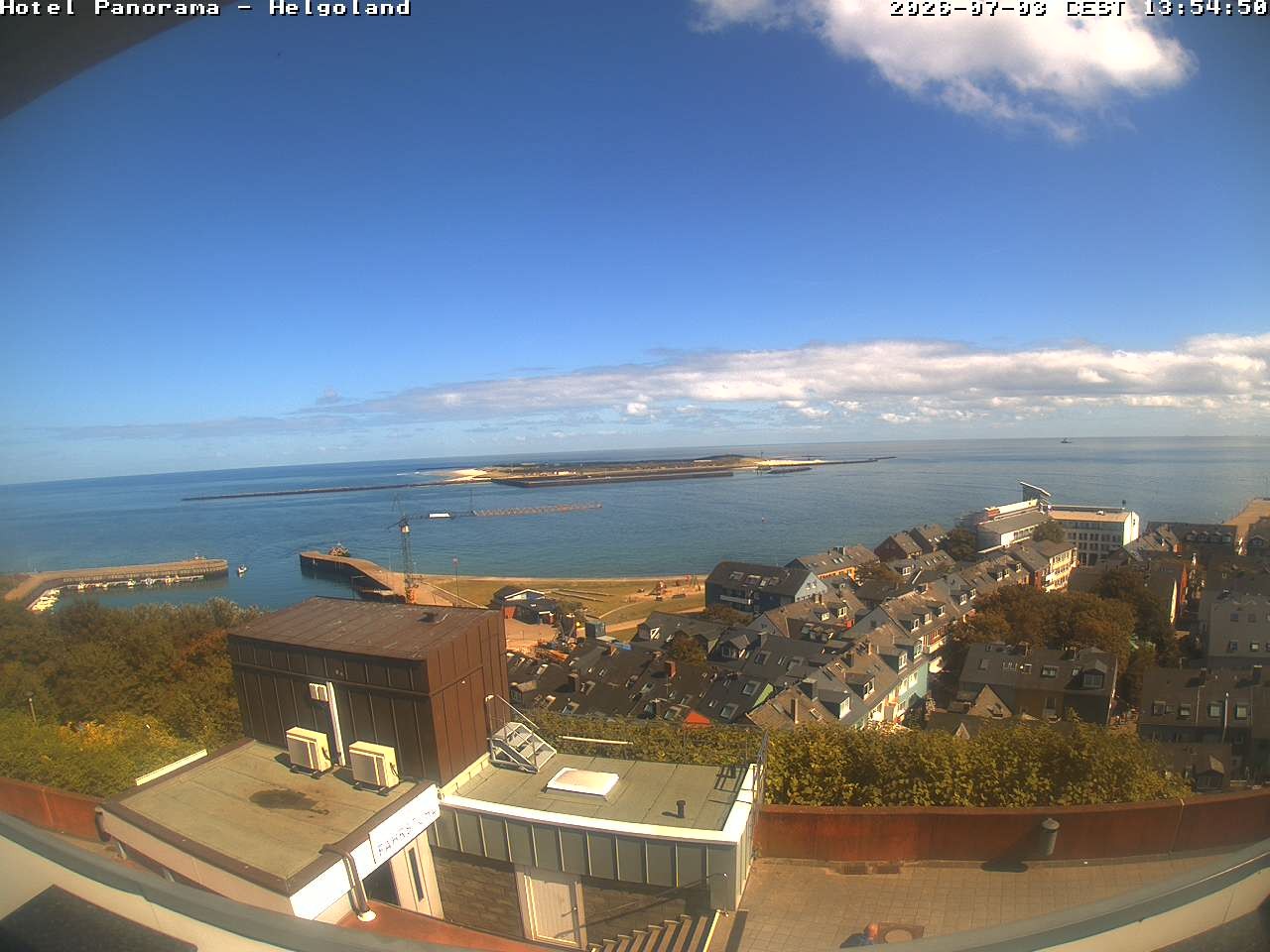 Archiv Foto Webcam Helgoland: Hotel Panorama