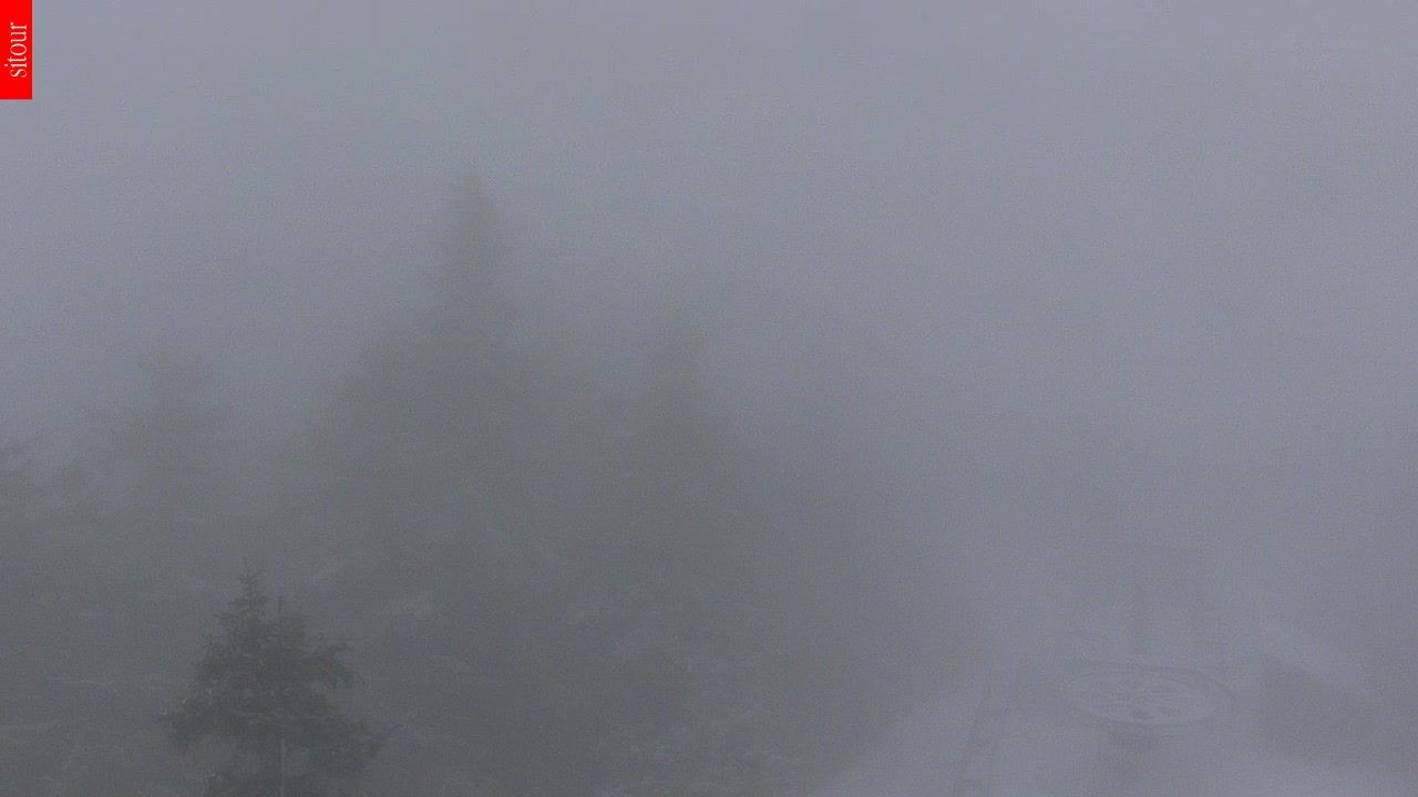 Archived image Webcam View from the top of the Špičák.