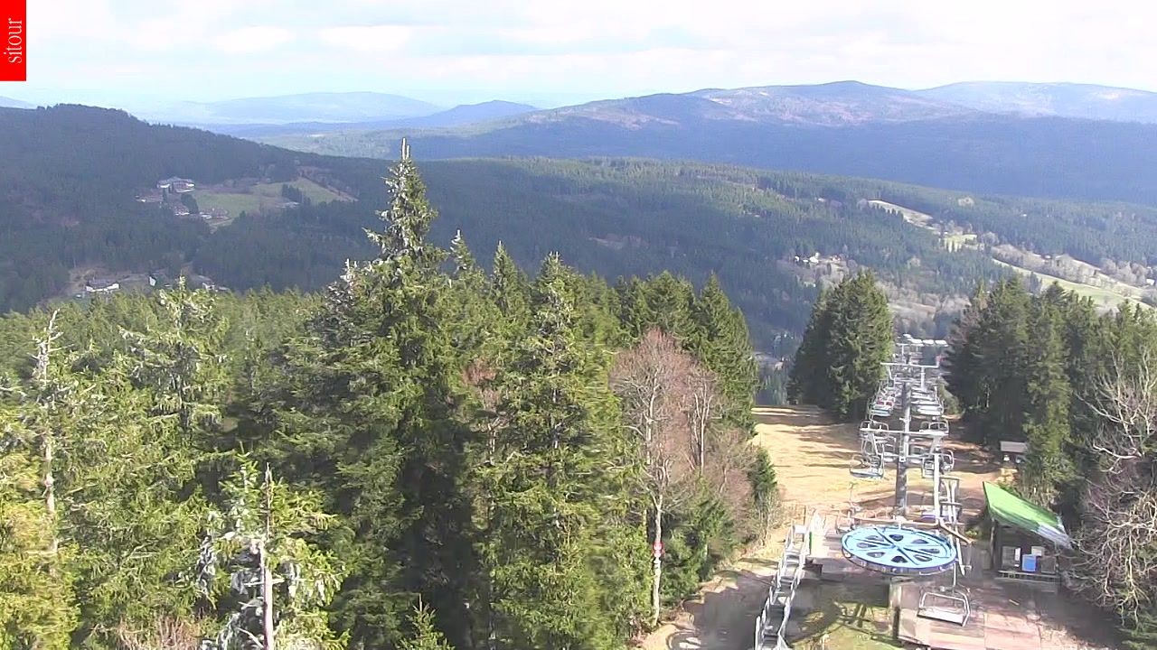 Archiv Foto Webcam Aussichtsturm Špičák