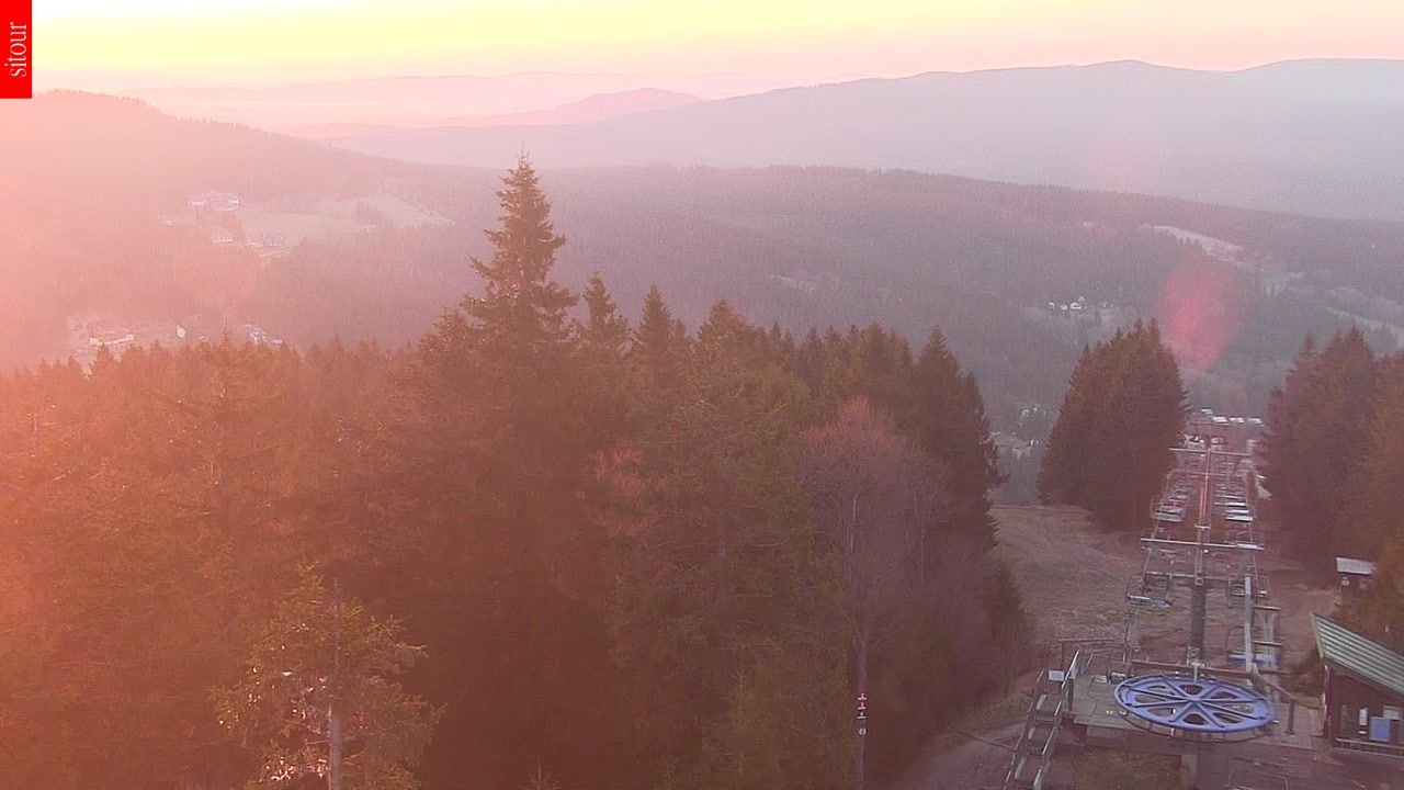 Archiv Foto Webcam Aussichtsturm Špičák