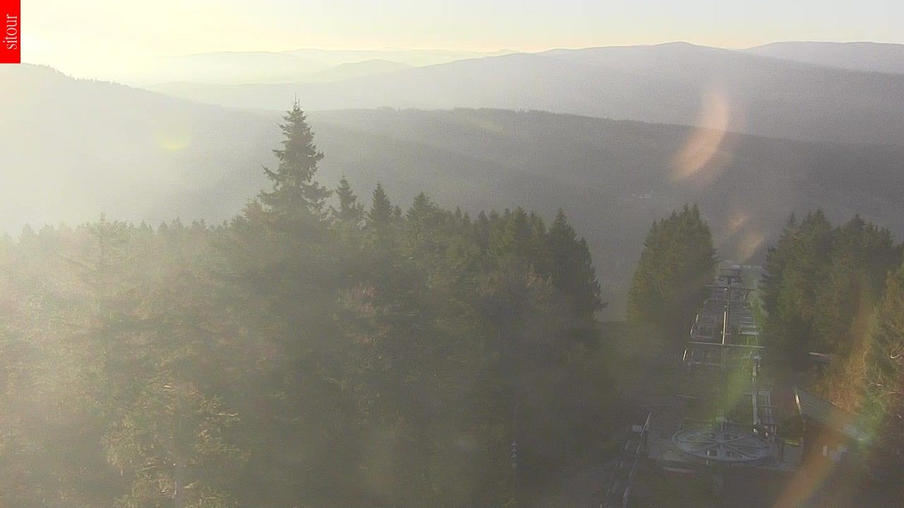 Archiv Foto Webcam Aussichtsturm Špičák