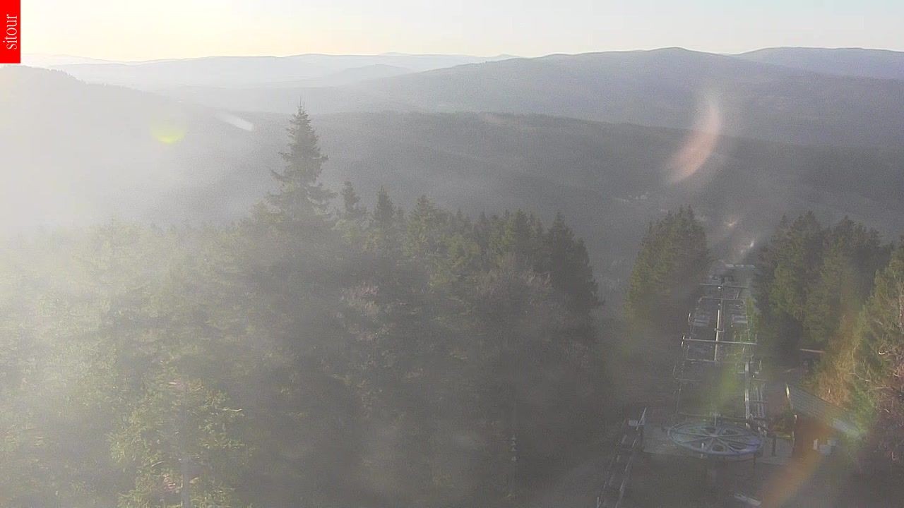 Archiv Foto Webcam Aussichtsturm Špičák