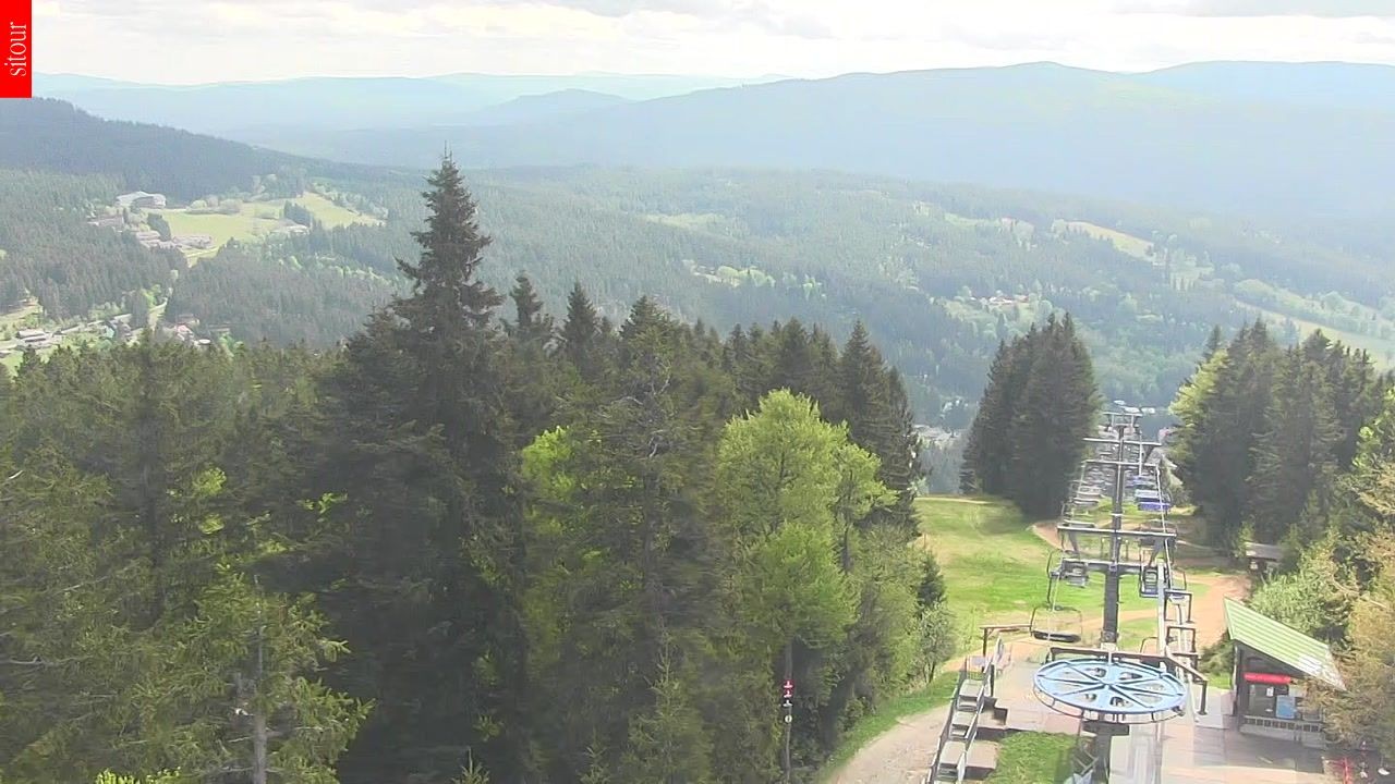Archiv Foto Webcam Aussichtsturm Špičák