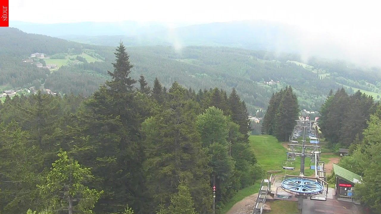 Archiv Foto Webcam Aussichtsturm Špičák