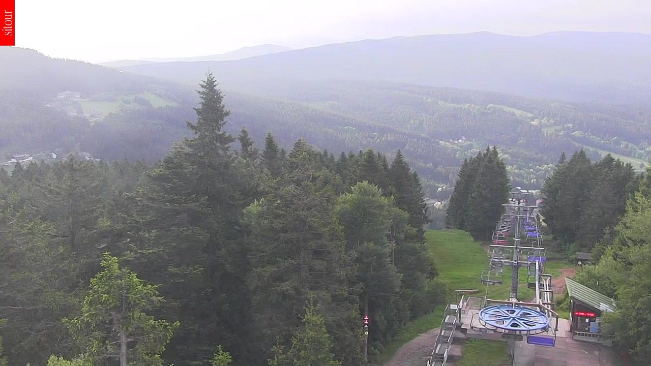 Archiv Foto Webcam Aussichtsturm Špičák