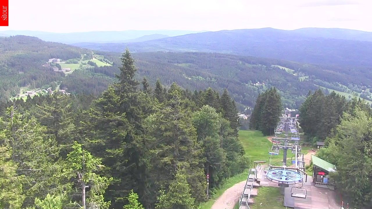 Archiv Foto Webcam Aussichtsturm Špičák