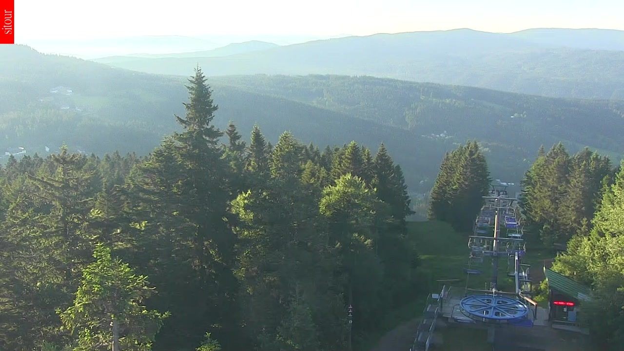 Archiv Foto Webcam Aussichtsturm Špičák