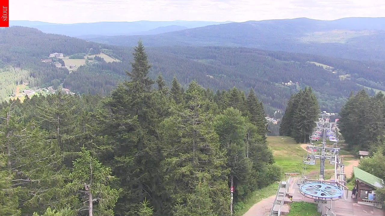 Archiv Foto Webcam Aussichtsturm Špičák