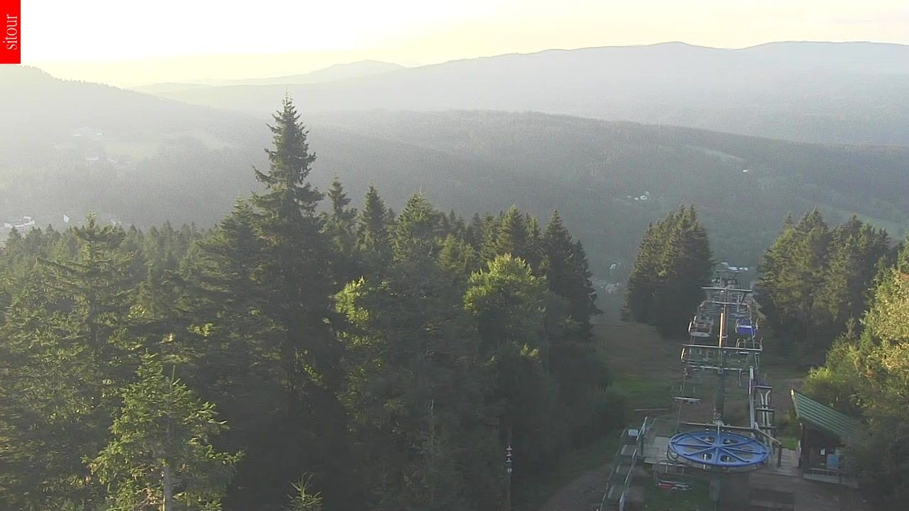 Archiv Foto Webcam Aussichtsturm Špičák