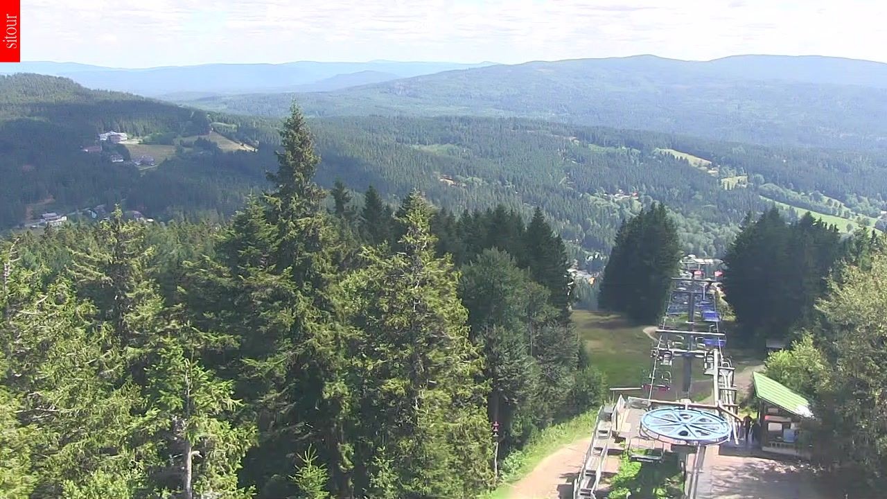 Archiv Foto Webcam Aussichtsturm Špičák
