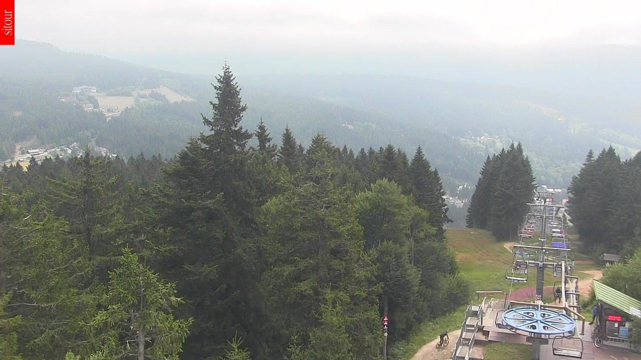 Archiv Foto Webcam Aussichtsturm Špičák