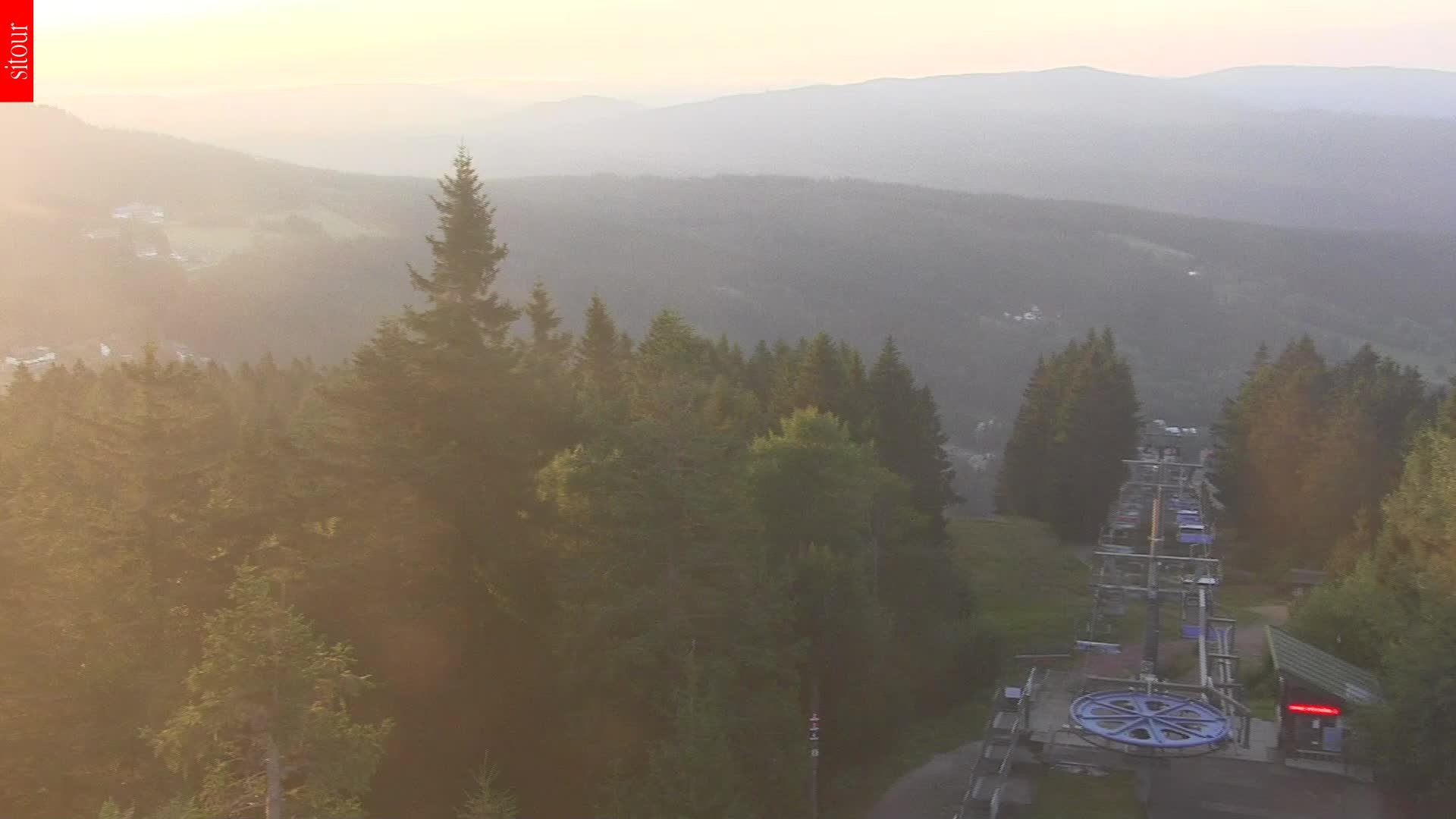 Archiv Foto Webcam Aussichtsturm Špičák