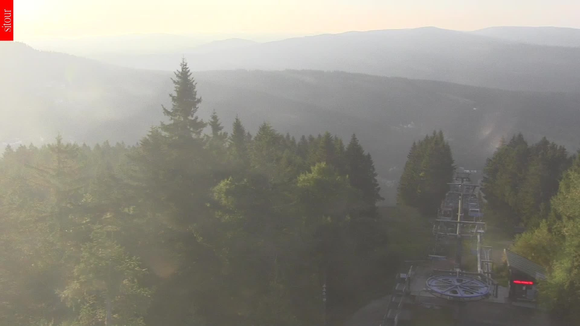 Archiv Foto Webcam Aussichtsturm Špičák
