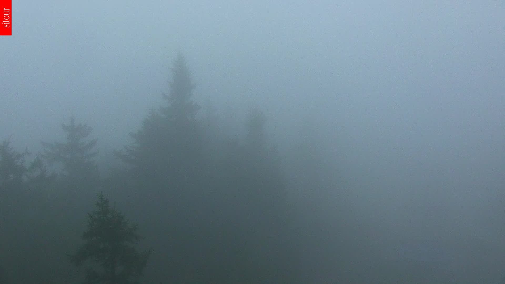 Archived image Webcam View from the top of the Špičák.