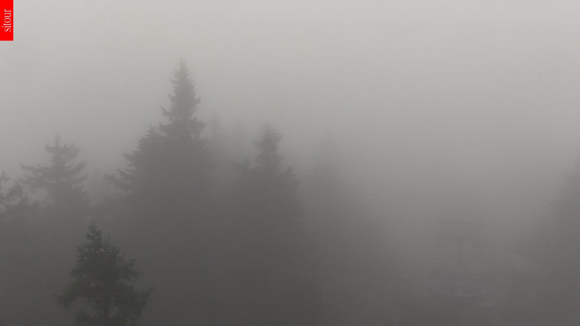 Archived image Webcam View from the top of the Špičák.