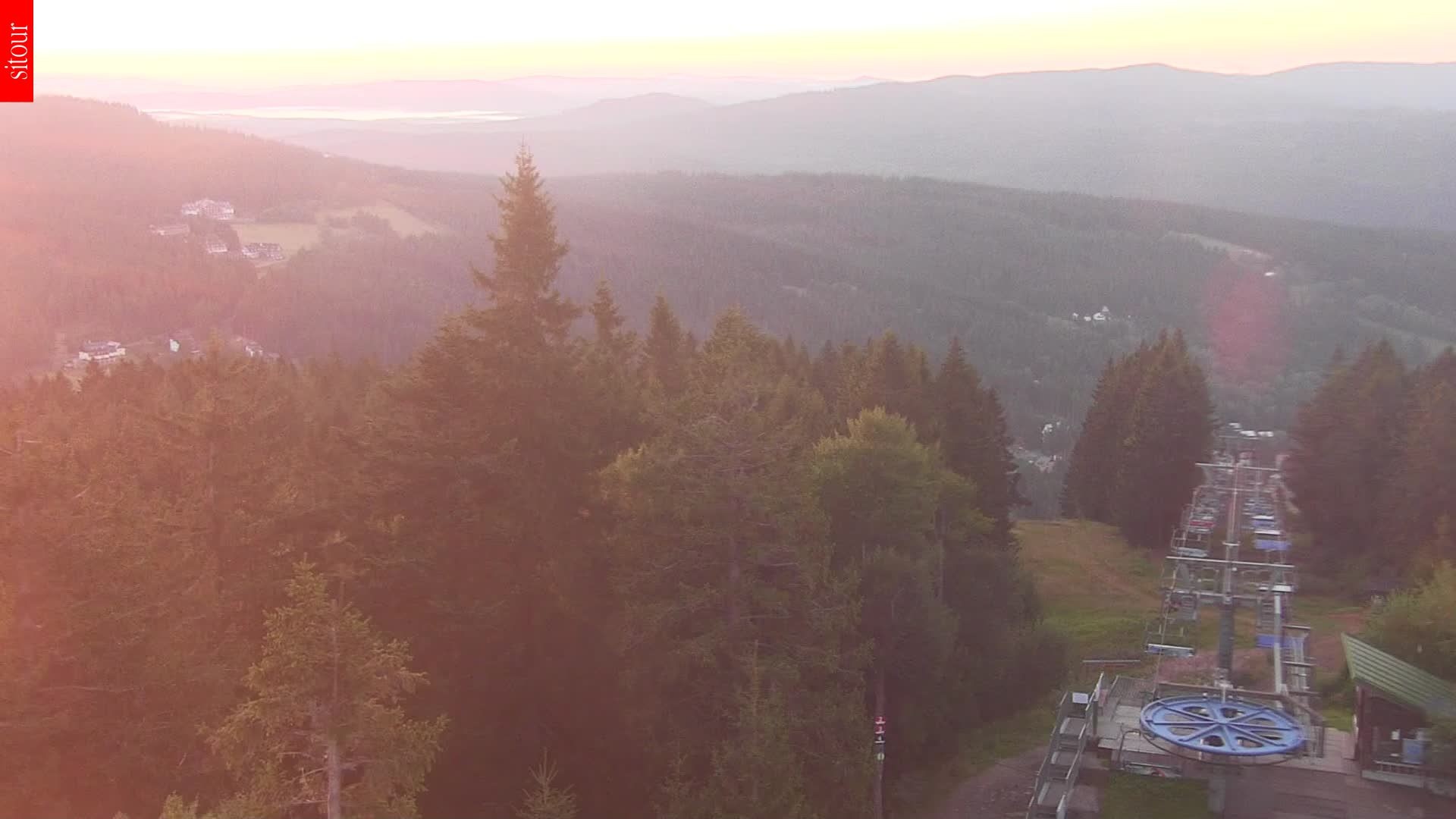 Archiv Foto Webcam Aussichtsturm Špičák