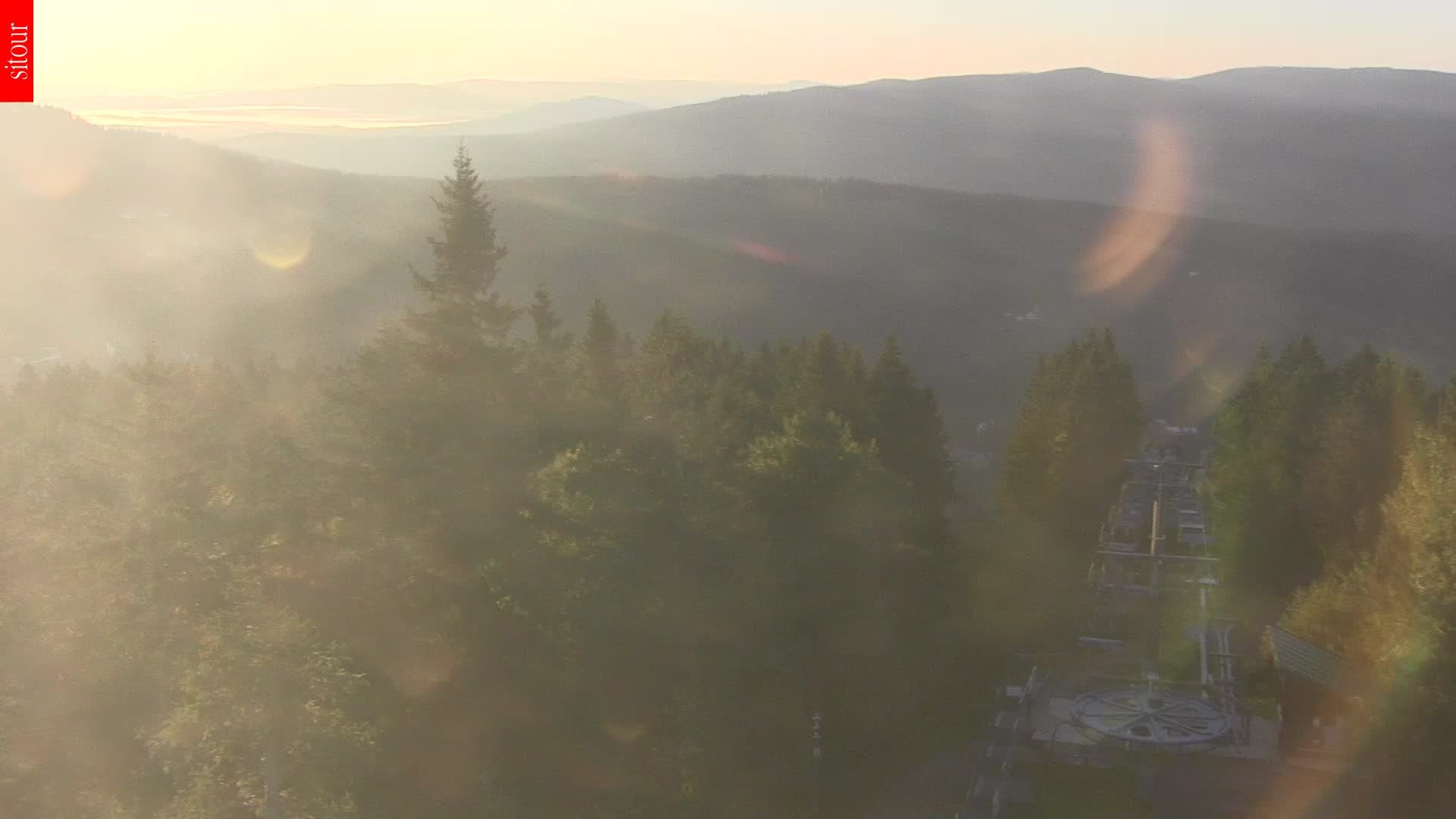 Archiv Foto Webcam Aussichtsturm Špičák