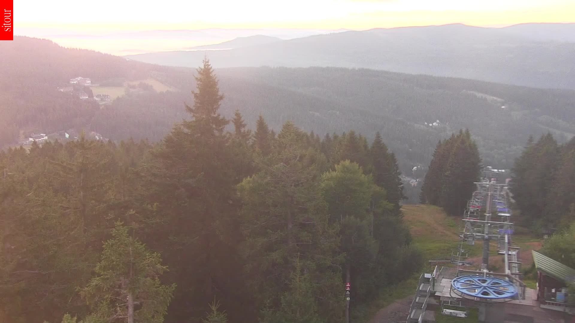 Archiv Foto Webcam Aussichtsturm Špičák