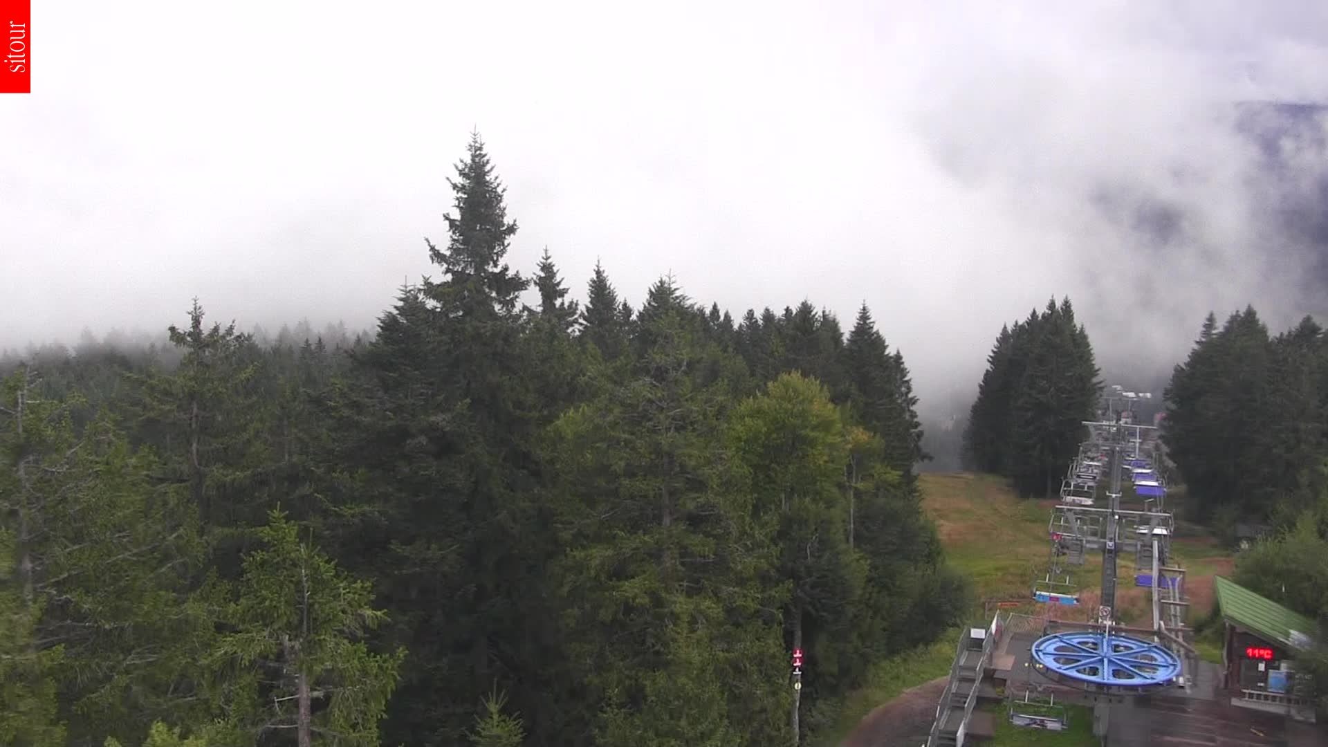 Archiv Foto Webcam Aussichtsturm Špičák