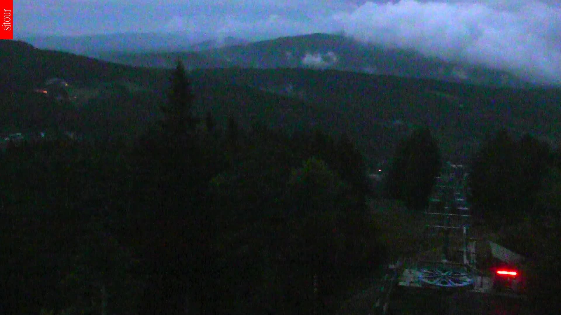 Archived image Webcam View from the top of the Špičák.