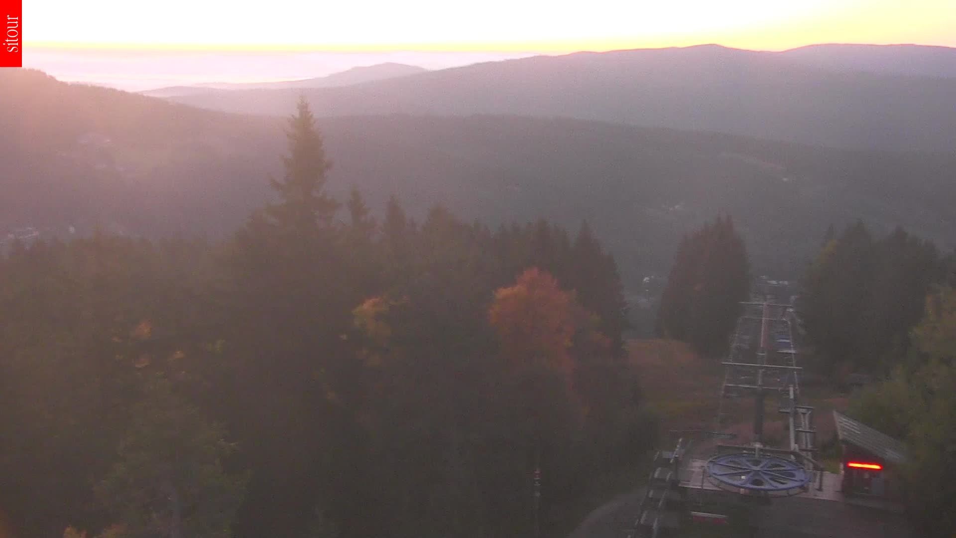 Archiv Foto Webcam Aussichtsturm Špičák