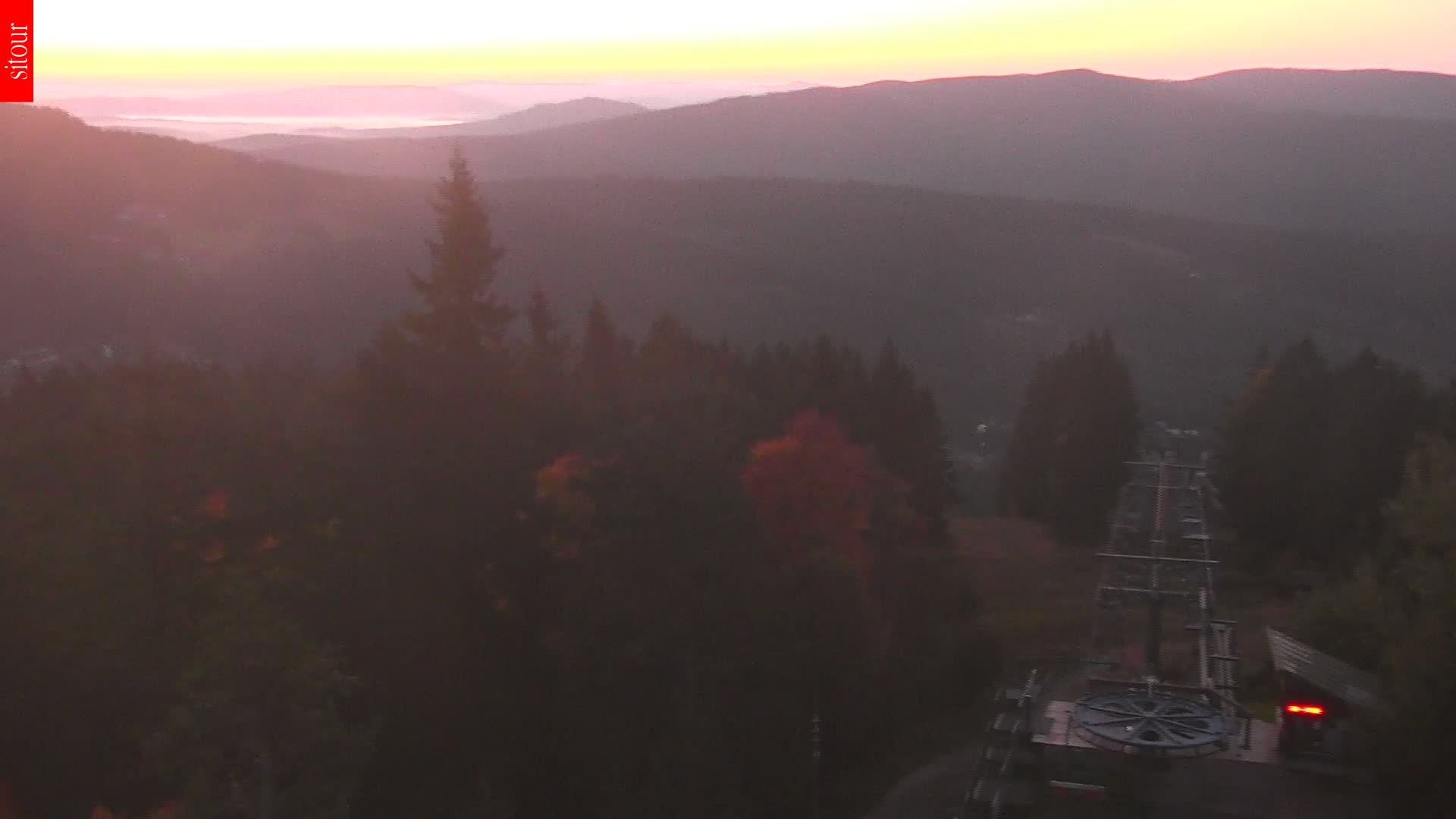 Archiv Foto Webcam Aussichtsturm Špičák
