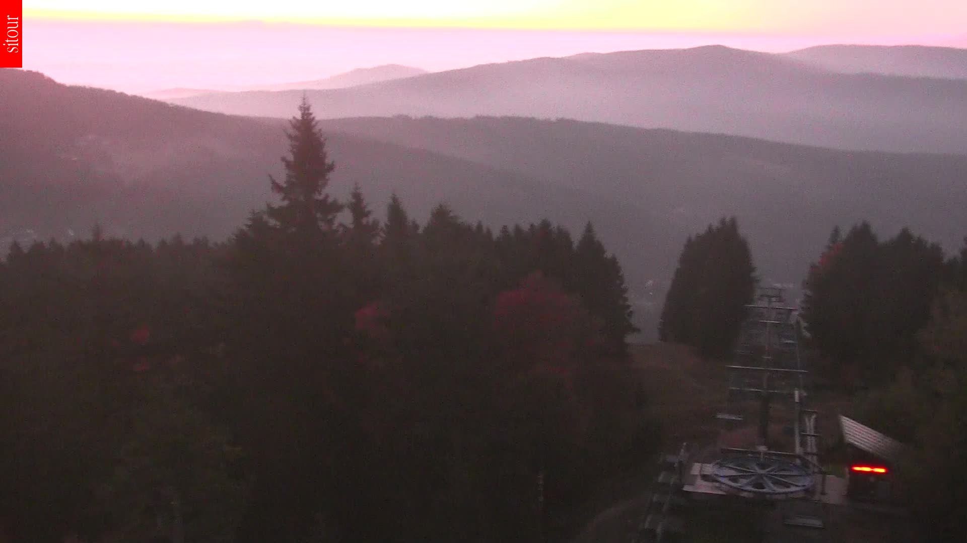 Archiv Foto Webcam Aussichtsturm Špičák
