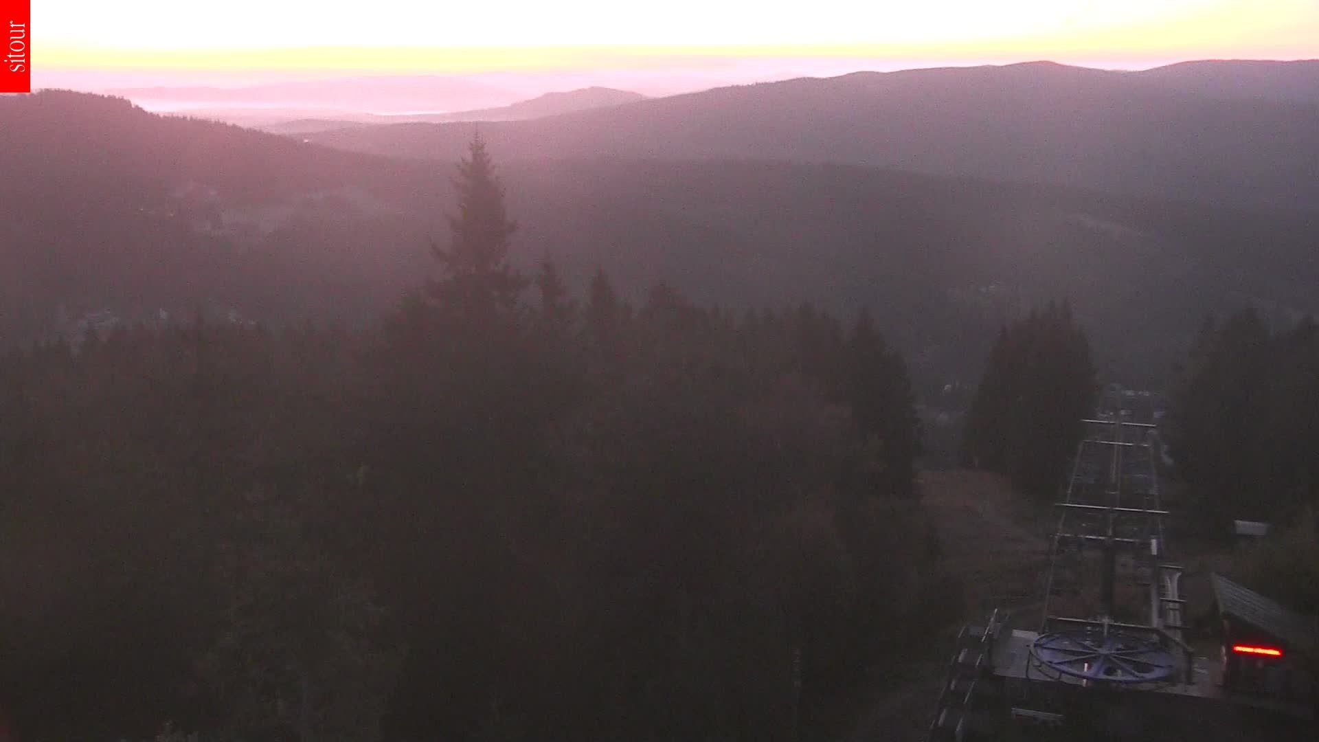 Archiv Foto Webcam Aussichtsturm Špičák