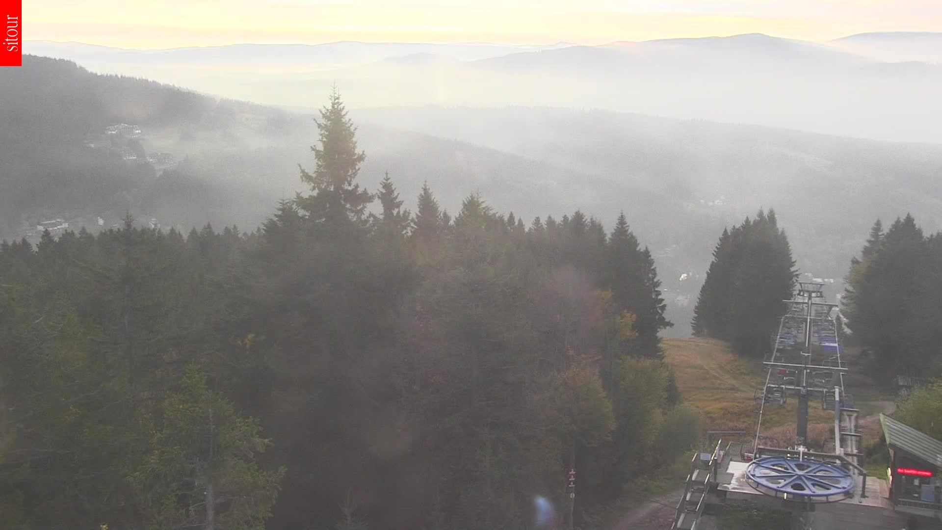 Archiv Foto Webcam Aussichtsturm Špičák