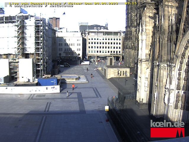 Archiv Foto Webcam Roncalliplatz neben dem Kölner Dom