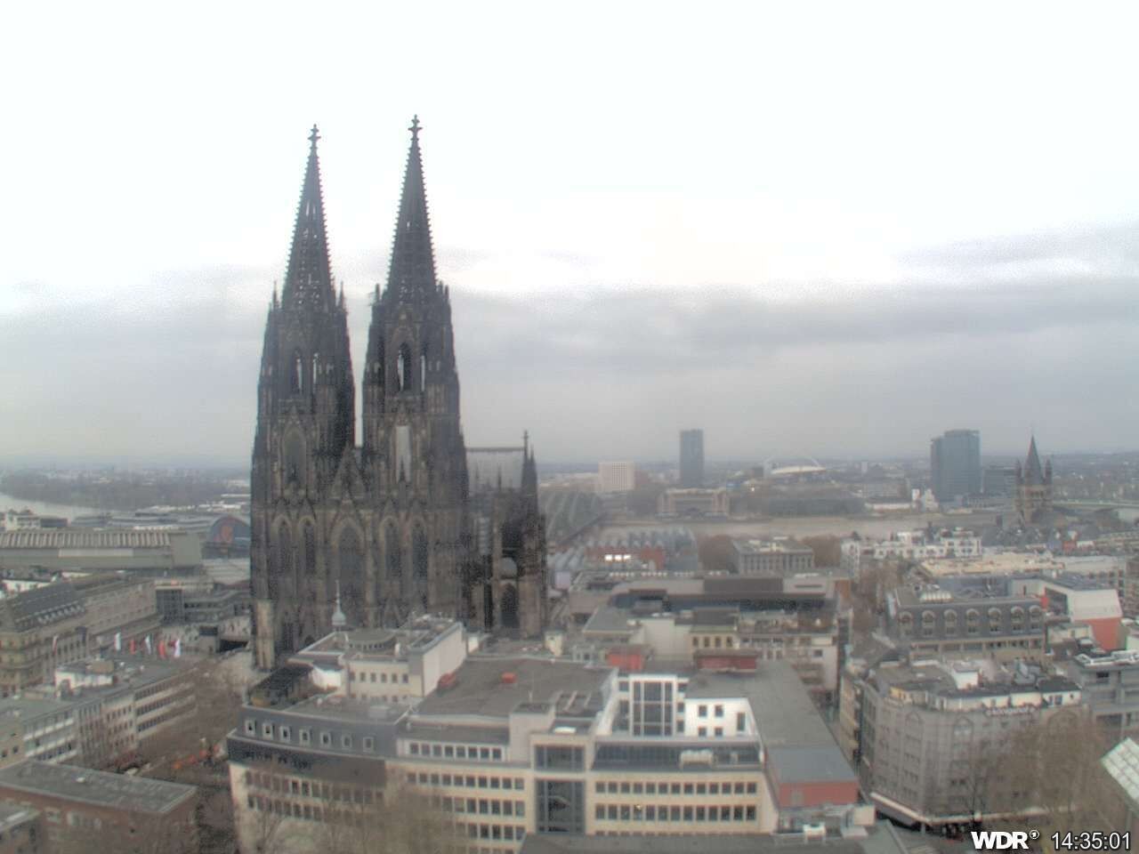 Archiv Foto Webcam Der Kölner Dom