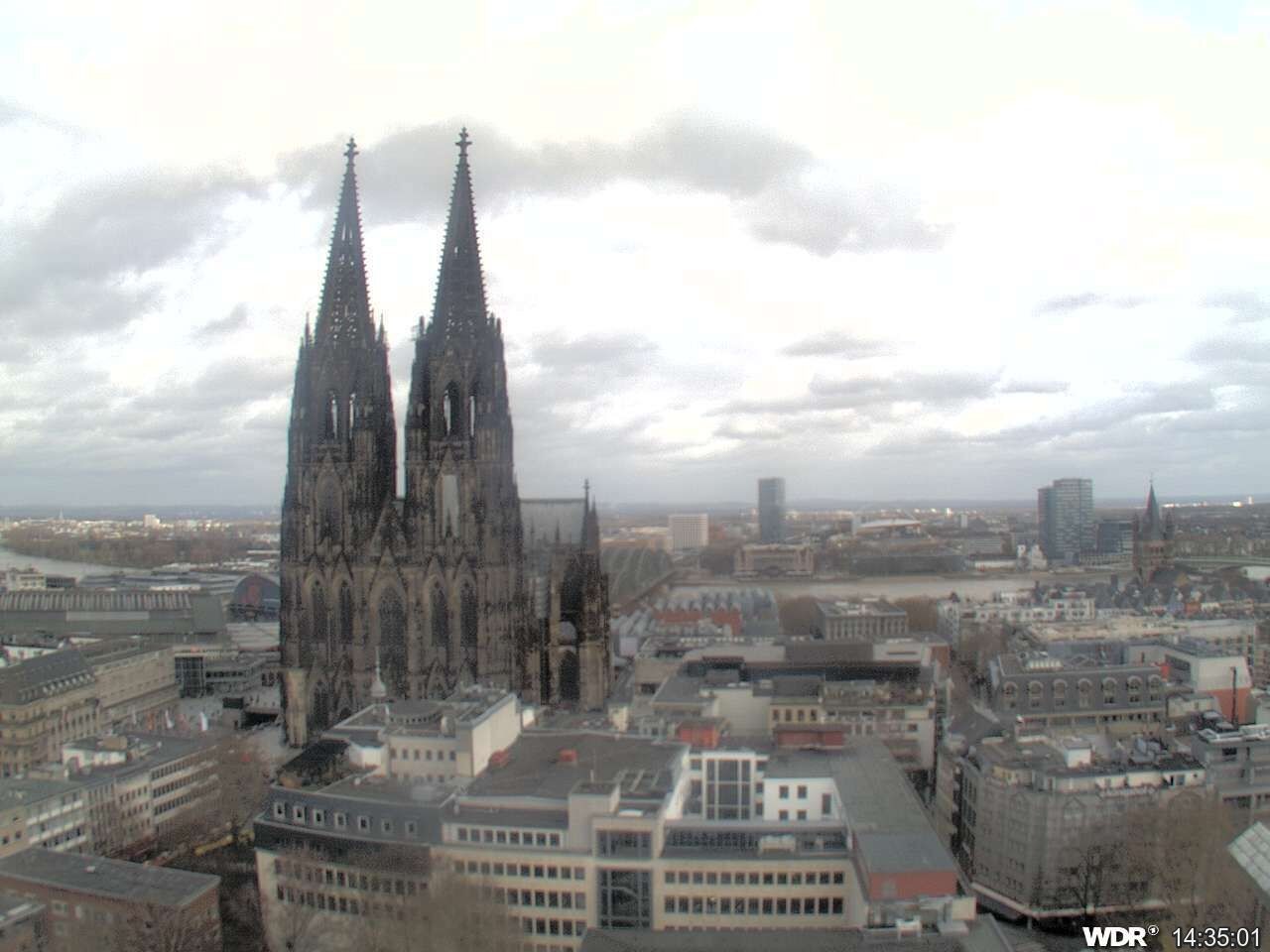 Archived image Webcam Cologne Cathedral