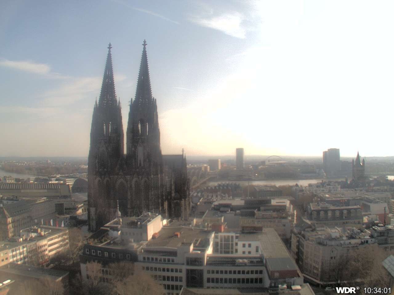 Archived image Webcam Cologne Cathedral