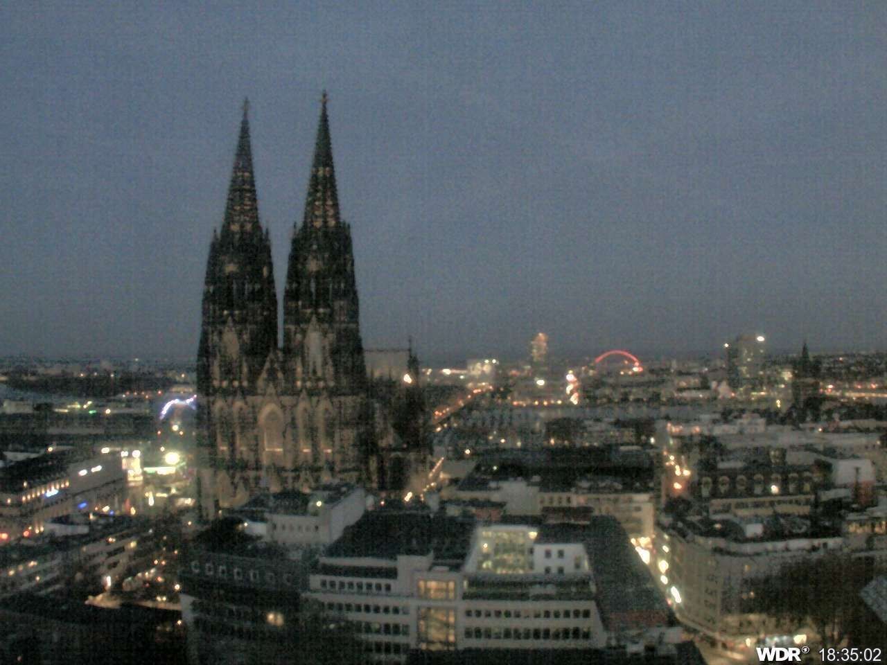 Archived image Webcam Cologne Cathedral