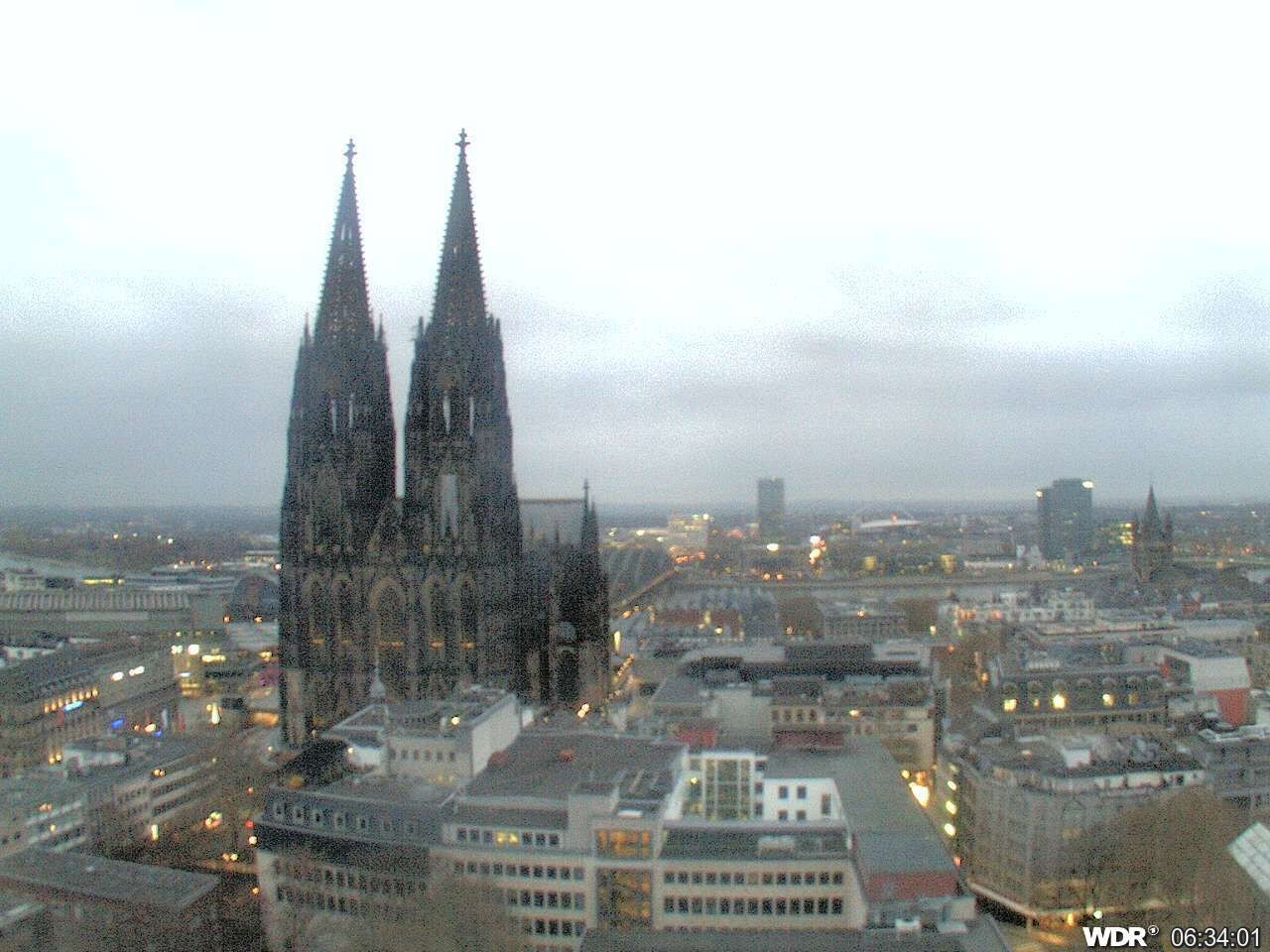 Archived image Webcam Cologne Cathedral