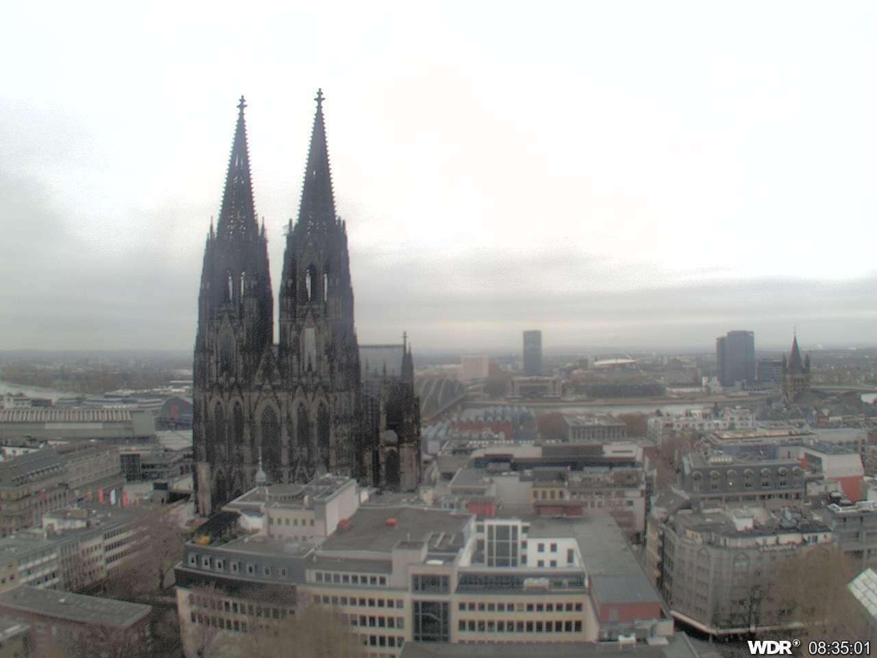Archived image Webcam Cologne Cathedral