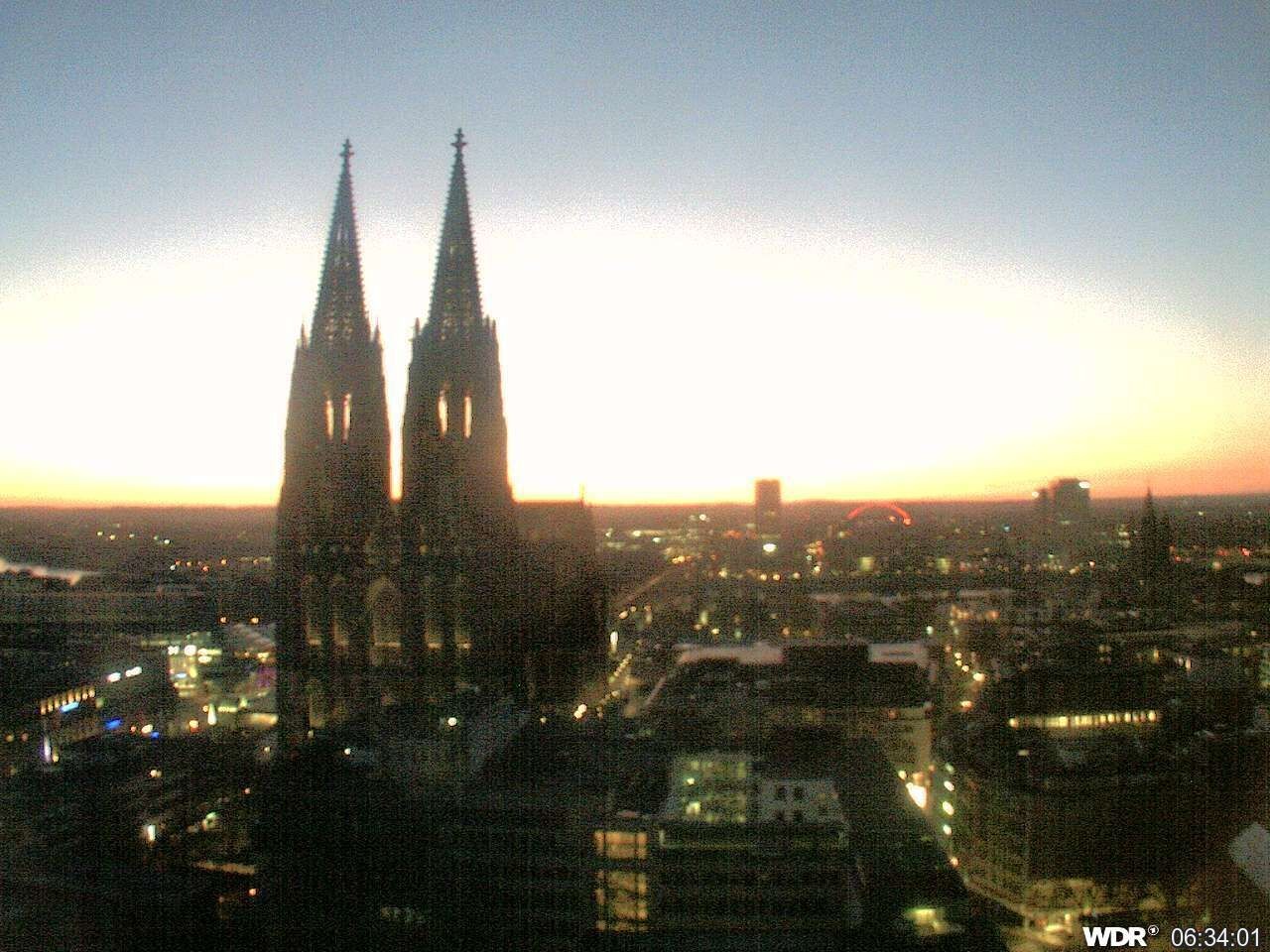 Archived image Webcam Cologne Cathedral