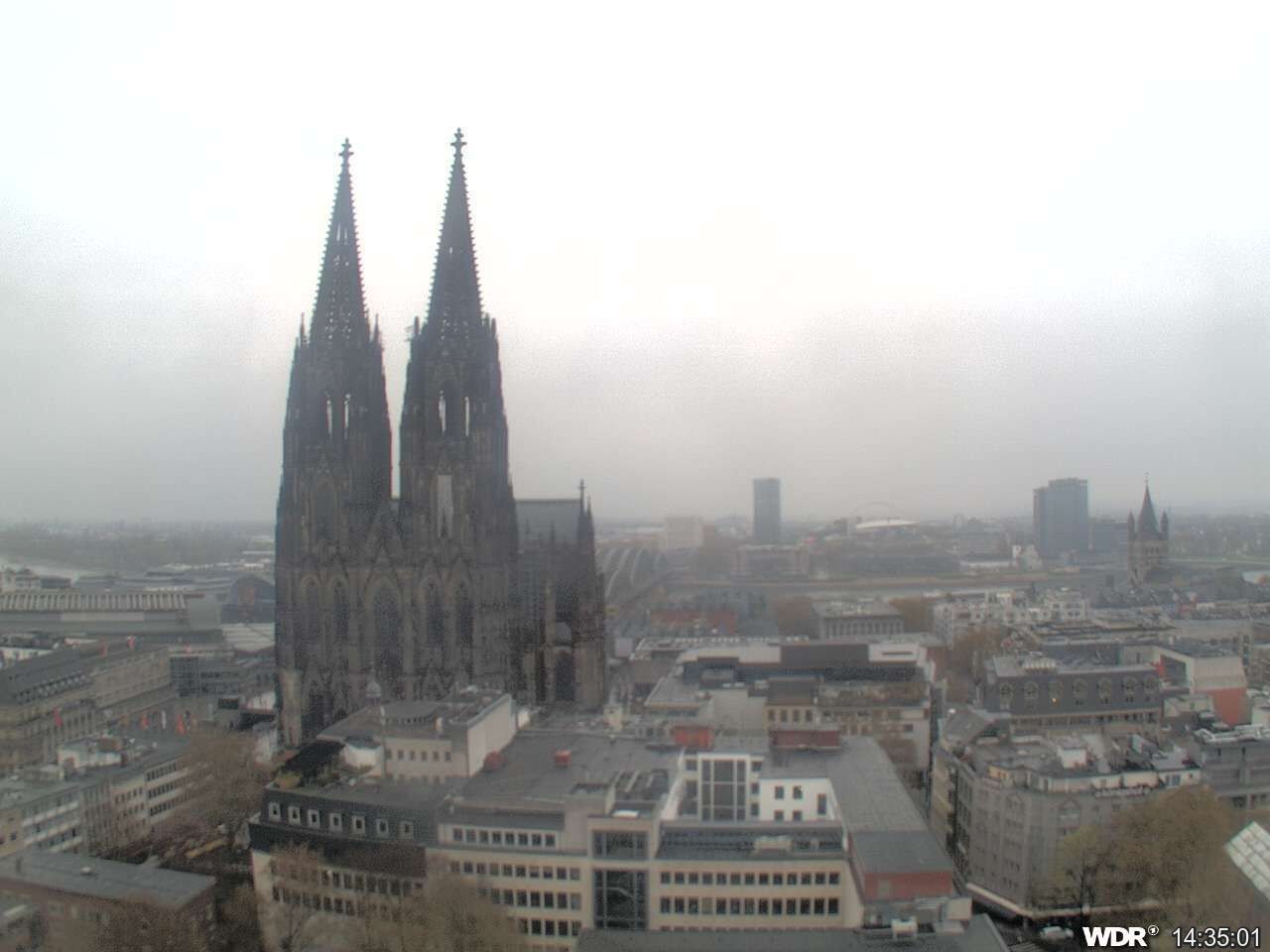 Archived image Webcam Cologne Cathedral